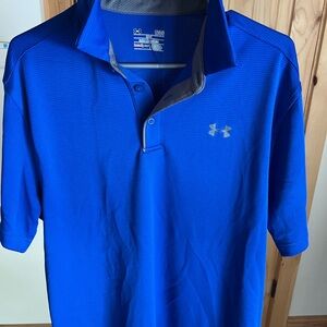 Under Armour Men's Blue Polo Shirt